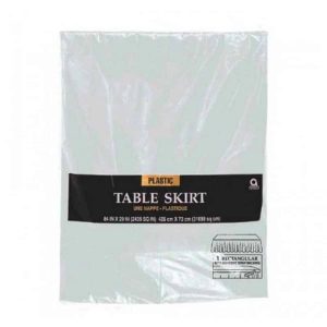 Jupe de Table en Plastique