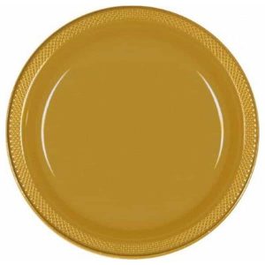 Assiettes en Plastique 7 po 20/pqt