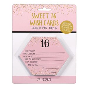 Carte Souhaits 24/pqt