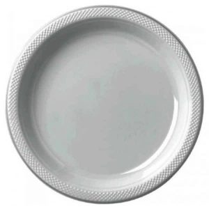 Assiettes en Plastique 7 po 20/pqt