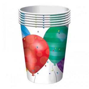 Verres en Carton 9 Oz 8/pqt