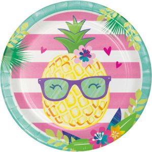 Assiettes 9 po 8 par pqt.