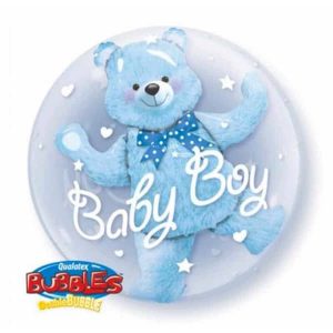 Bulle Double 24 po - Ourson Baby Boy
