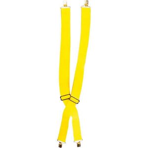 Yellow Clown Suspenders