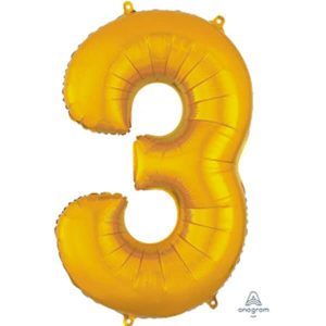 Chiffre Décorateur 34 po - 3 Or