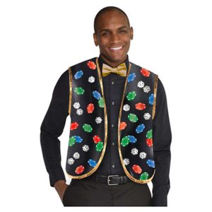 Gilet et Papillon de Croupier