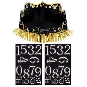 Célébration Étincelante Perso. - Crown With Fringe