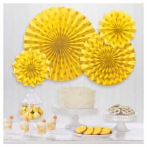 Ens. de Déco. Jaune