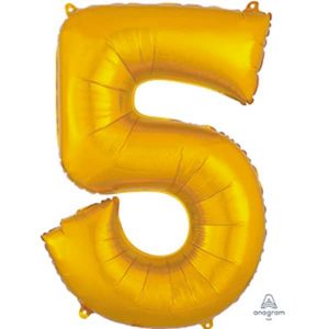 CHIFFRE DÉCORATEUR #5 – Or 16 PO