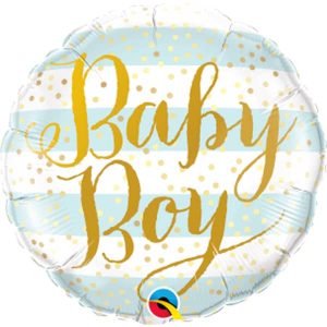 Baby Boy Bleu & Or