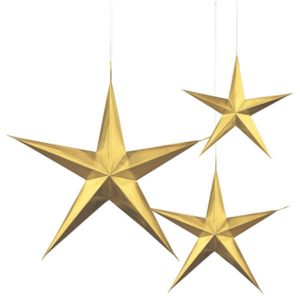 Étoiles 3 par pqt.