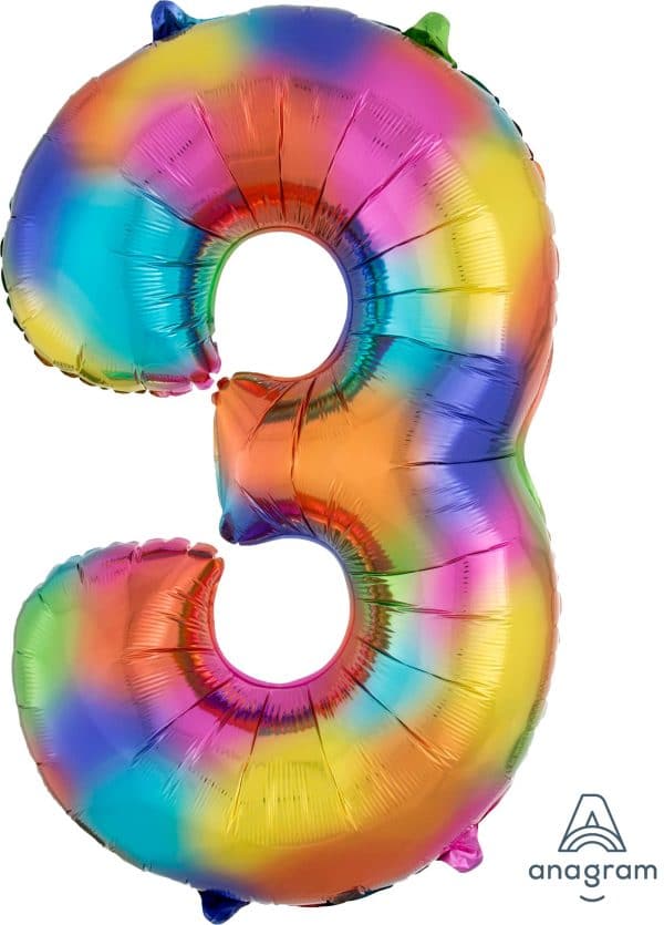 M.35'' CHIFFRE 3 RAINBOW SPLASH H/S