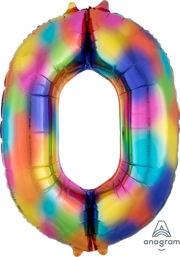 M.35'' CHIFFRE 0 RAINBOW SPLASH H/S