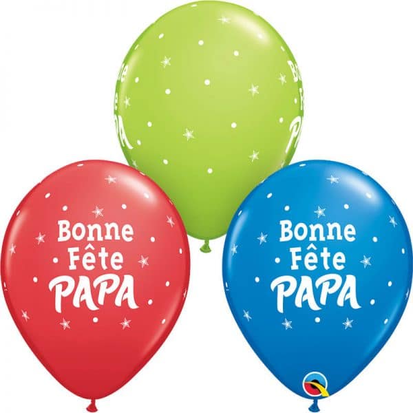 B.11'' BONNE FETE PAPA ÉTOILES P/50